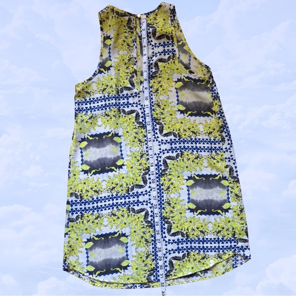 PRONTO Swing Dress sleeveless minidress shift floral print size small - Picture 8 of 8